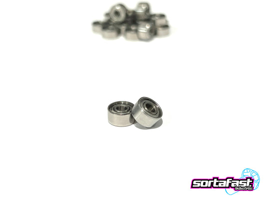 Sortafast Hybrid Ceramic Bearings - 3x8x4 Non Flanged (2pk)