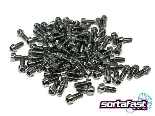 Sortafast Titanium Screws - Cap Head - 4pk (Standard)