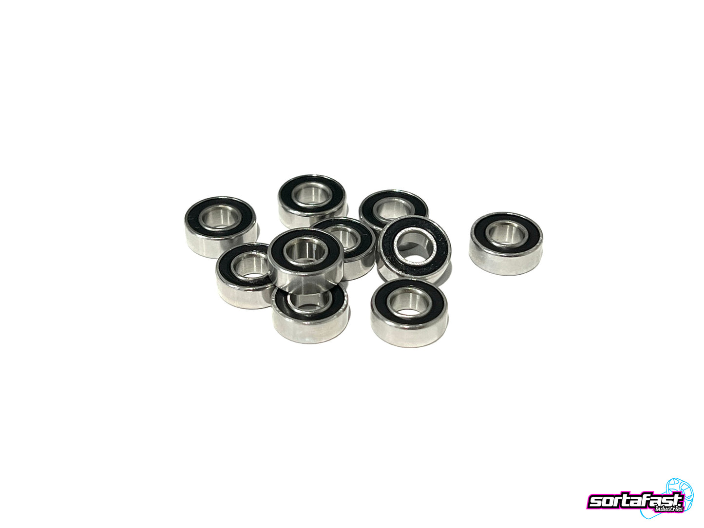 Sortafast Stainless Steel Bearings - 5x11x4 Non Flanged (10pk)