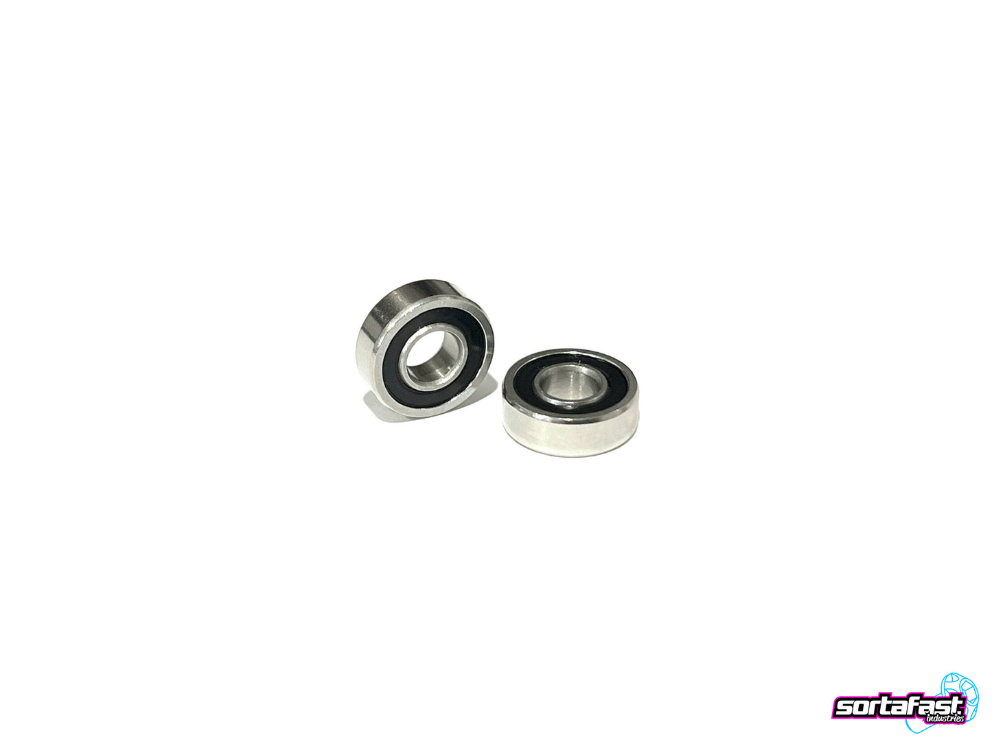 Sortafast Stainless Steel Bearings - 5x12x4 Non Flanged (2pk)