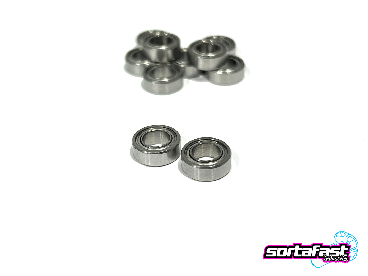 Sortafast Hybrid Ceramic Bearings - 6x11x4 Non Flanged (2pk)