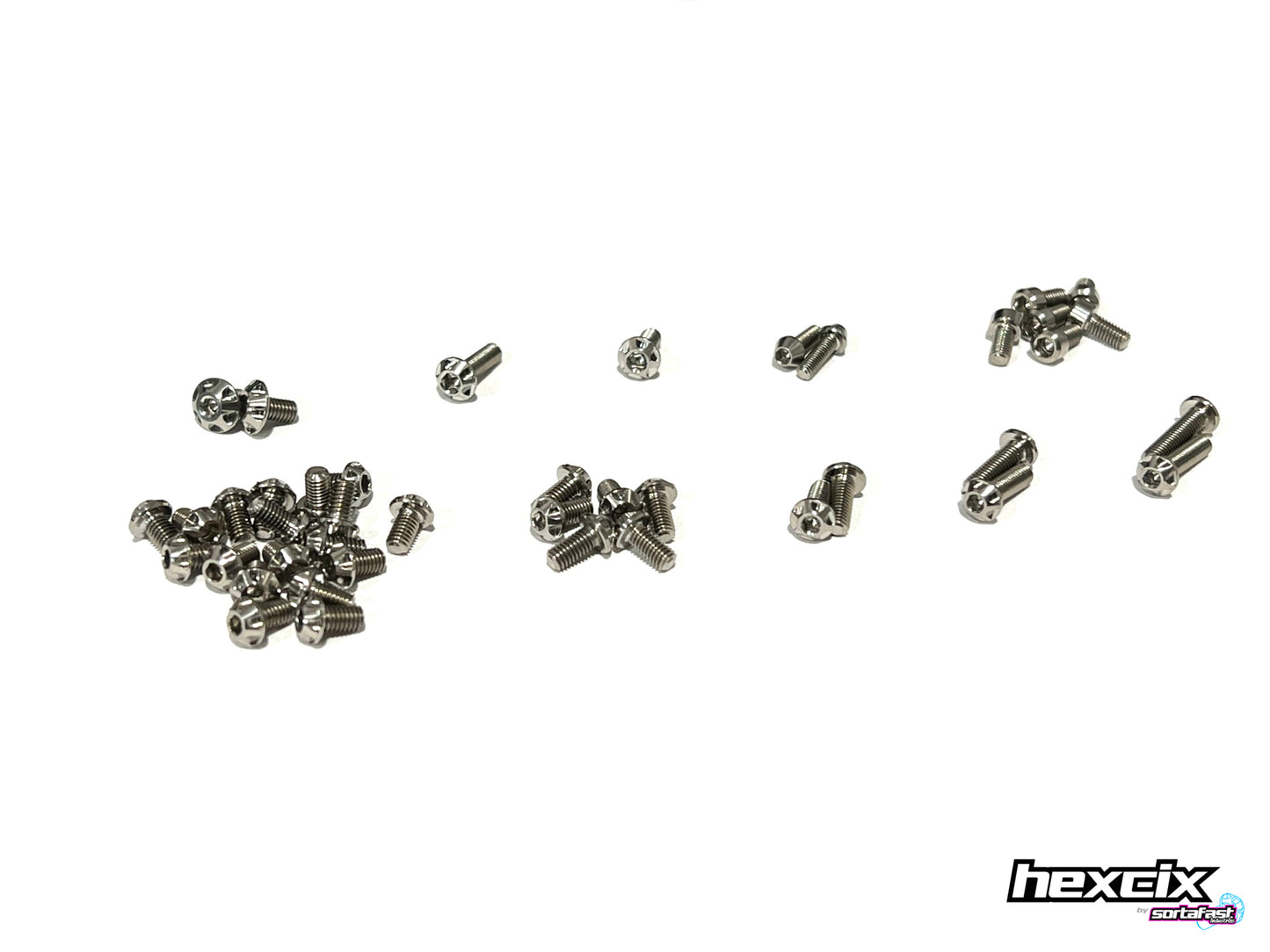 Sortafast Titanium Topside Screw Kit - Awesomatix A12X - Hexcix Edition