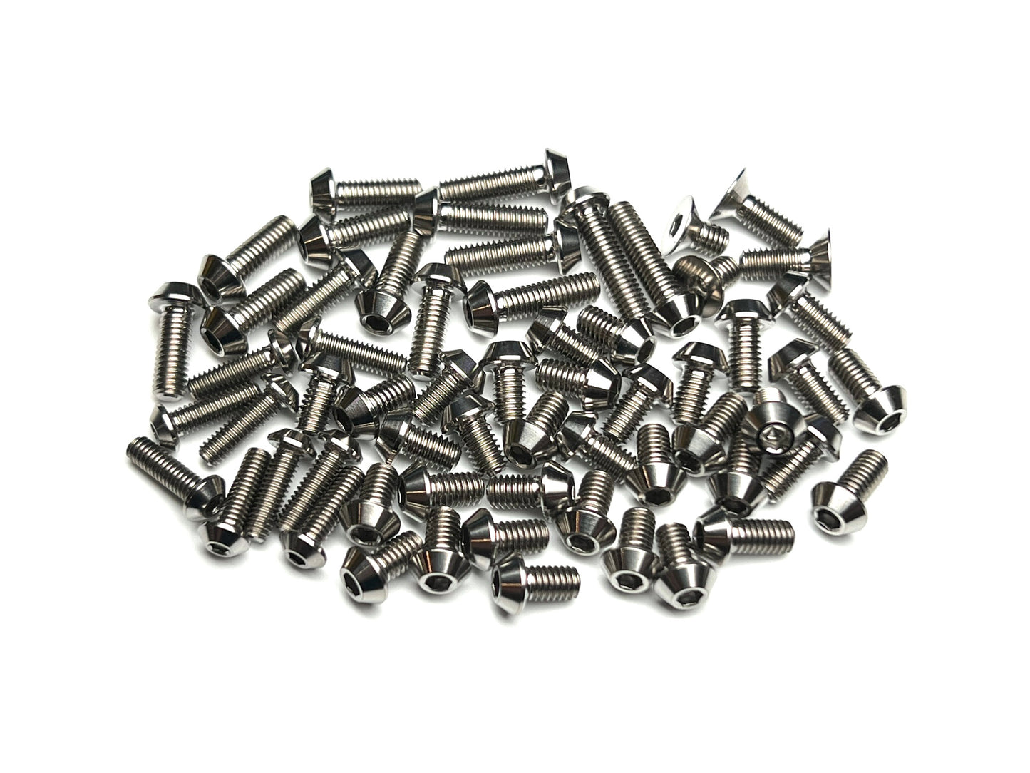 Sortafast Titanium Topside Screw Kit - Awesomatix A800RR - Button Head - Natural Finish