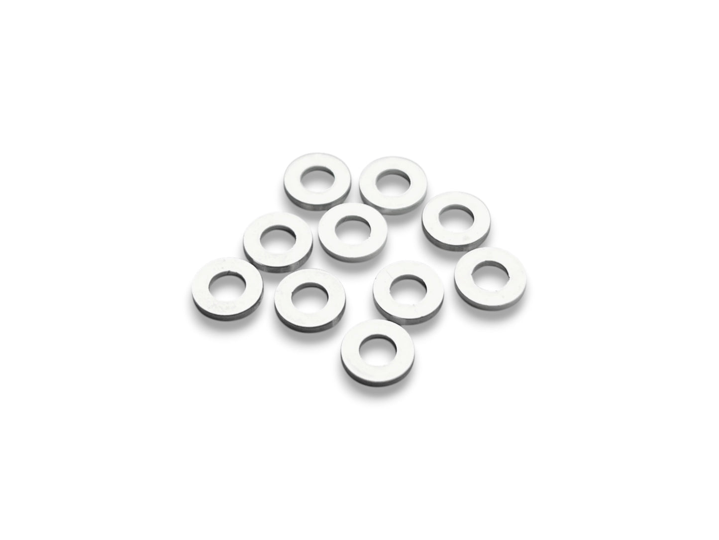 Sortafast 3x6x1.0mm Aluminum shims - natural silver 10pk