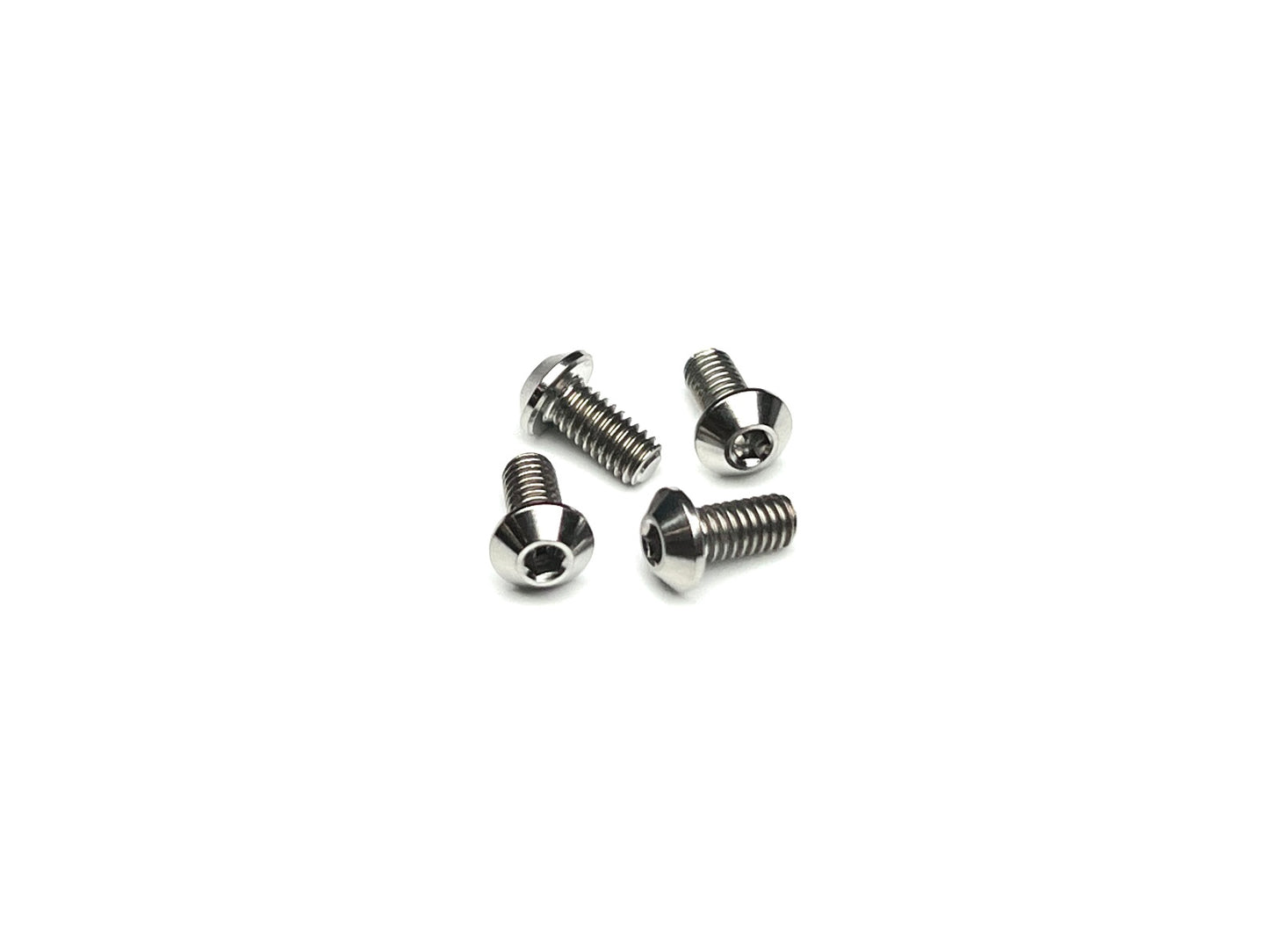 Sortafast titanium button head screws 2.5x5 4pk
