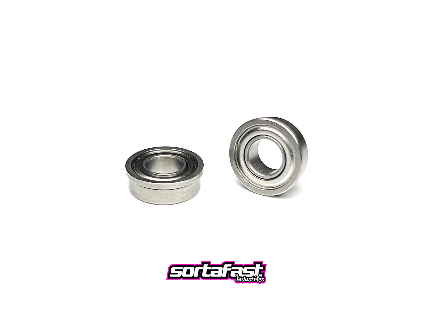 1/4x1/2x3/16 Flanged Hybrid ceramic bearings