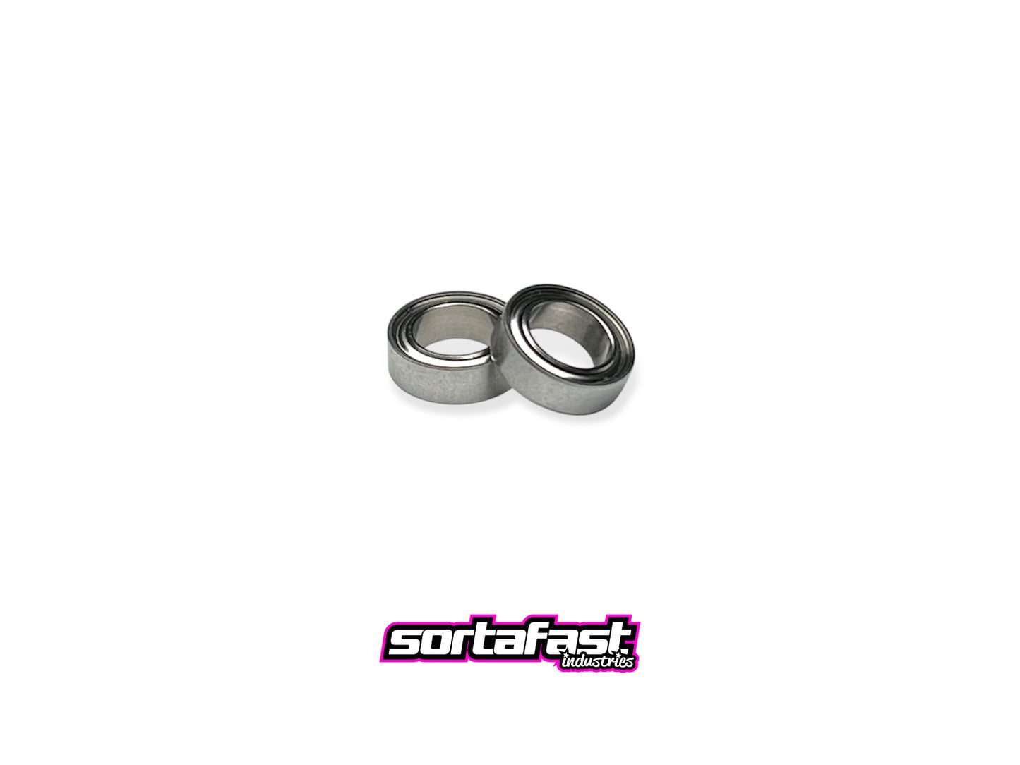 Sortafast 5x8x2.5mm hybrid ceramic bearings – 2 pack with centered Sortafast logo for brand identification