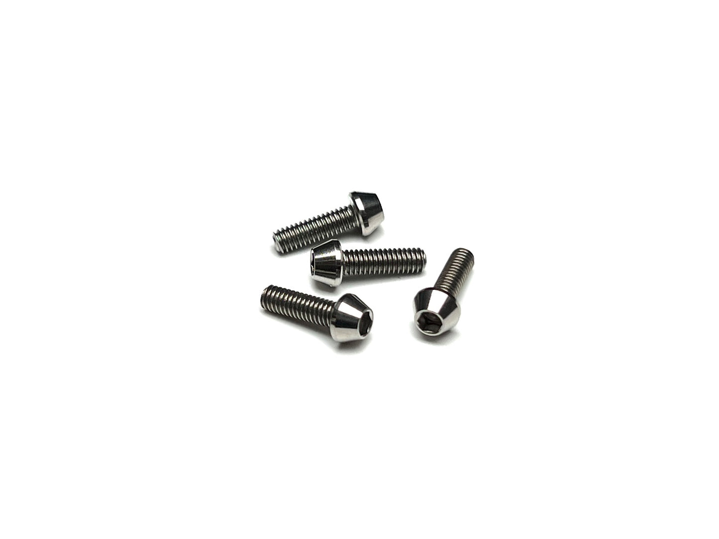 2.5x8 cap head - titanium screws - 4pcs