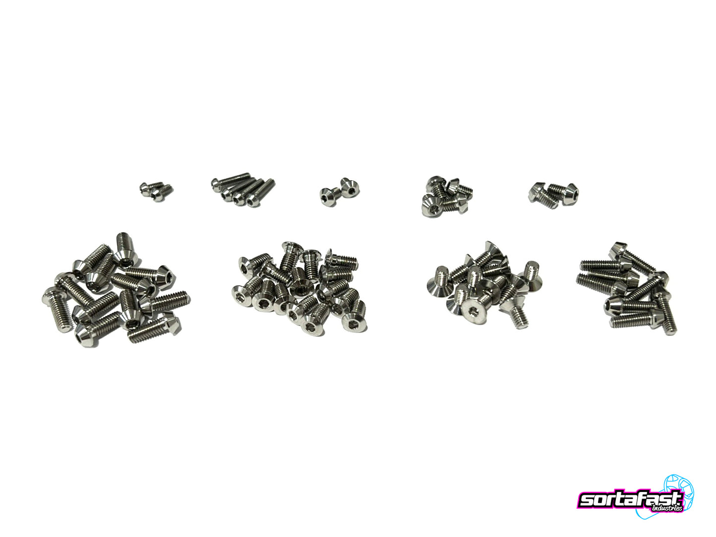 Destiny DTY-12R titanium screw kit