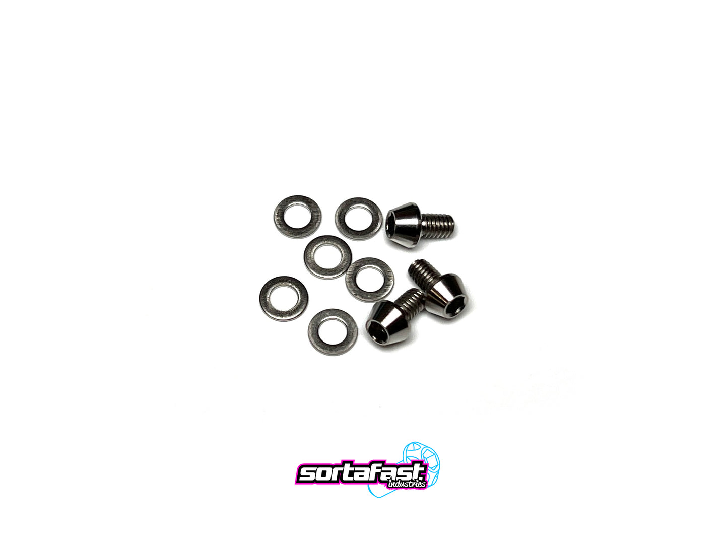 Titanium gear diff screw kit