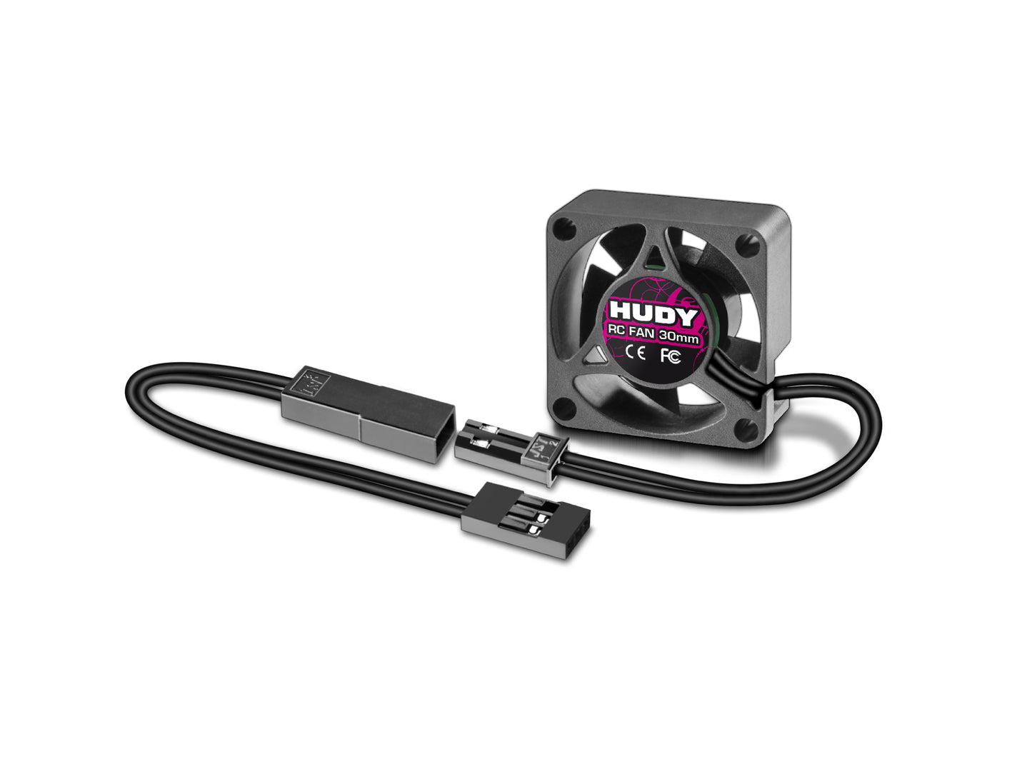 HUDY Brushless RC Fan 30mm with Internal Soldering Tabs