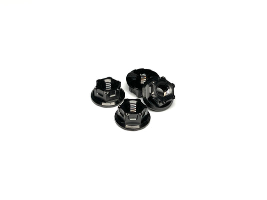 Hexcix M4 wheel nut - black