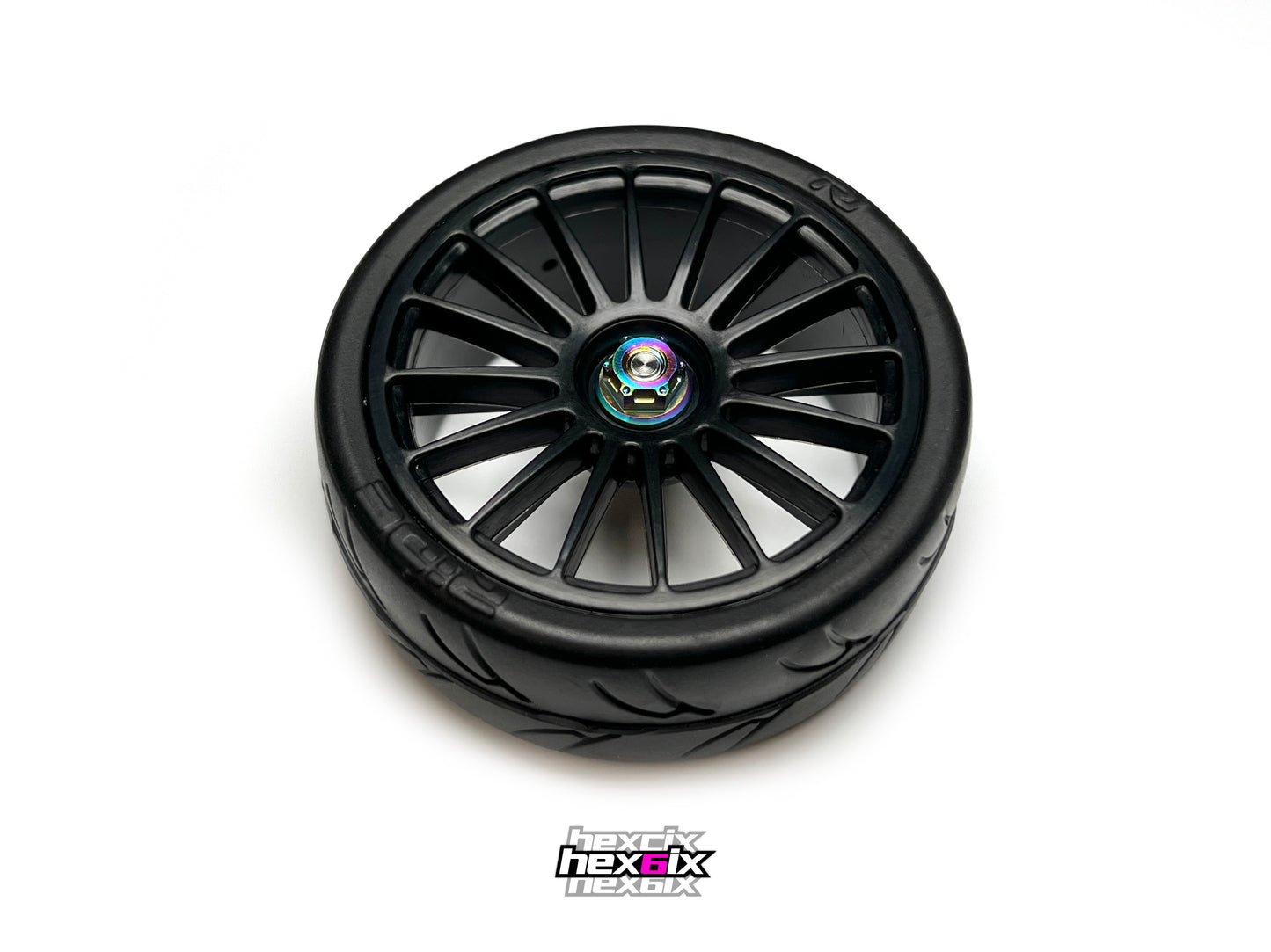 Hexcix M4 wheel nut - oil slick