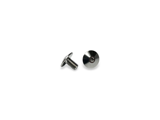 Sortafast M3 Lowrider King Head titanium screws – 2-pack, shown on white background. Lightweight, low-profile RC hardware.