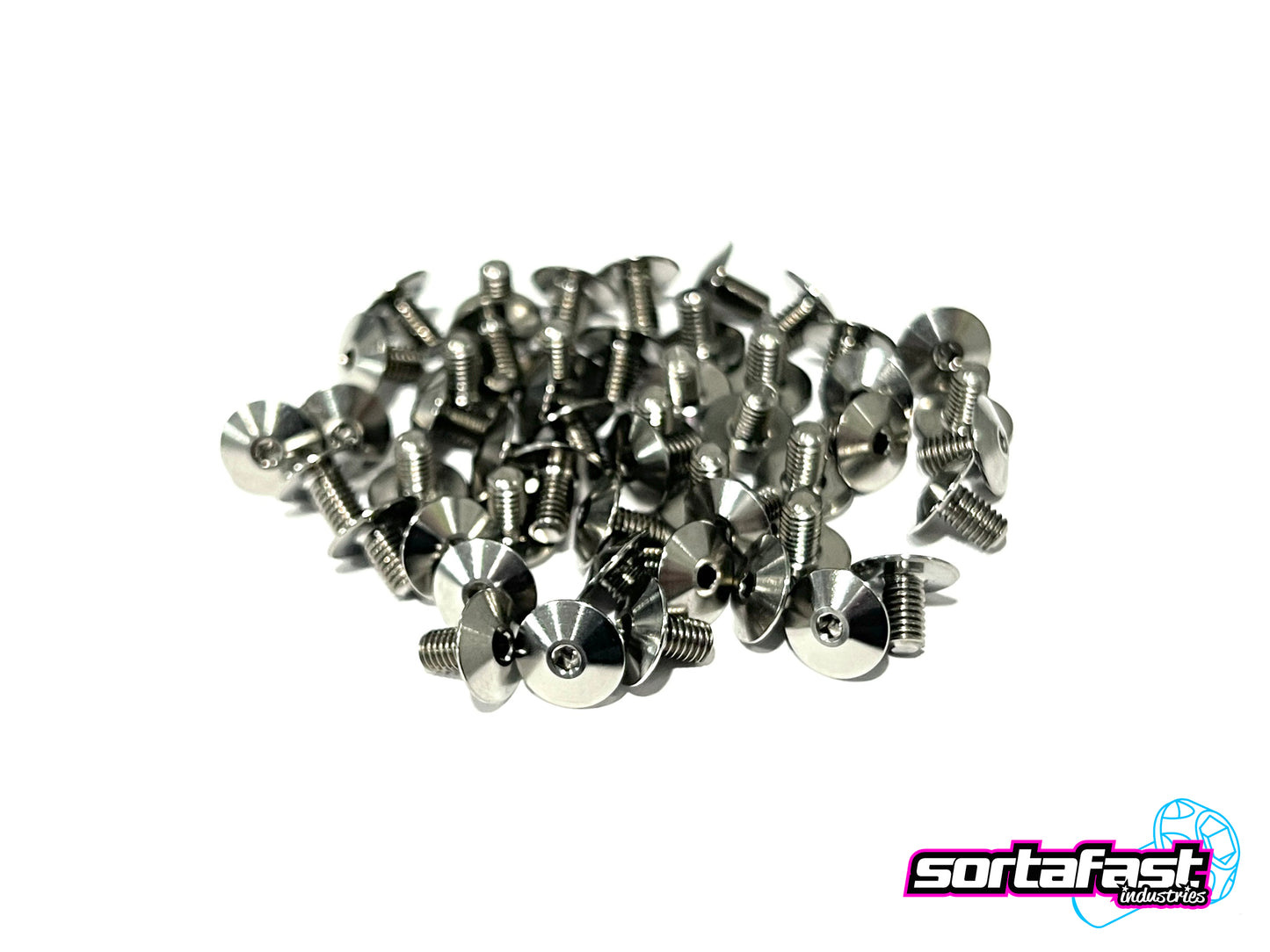 Sortafast Titanium Screws - Lowrider King Head - 2pk (Metric)