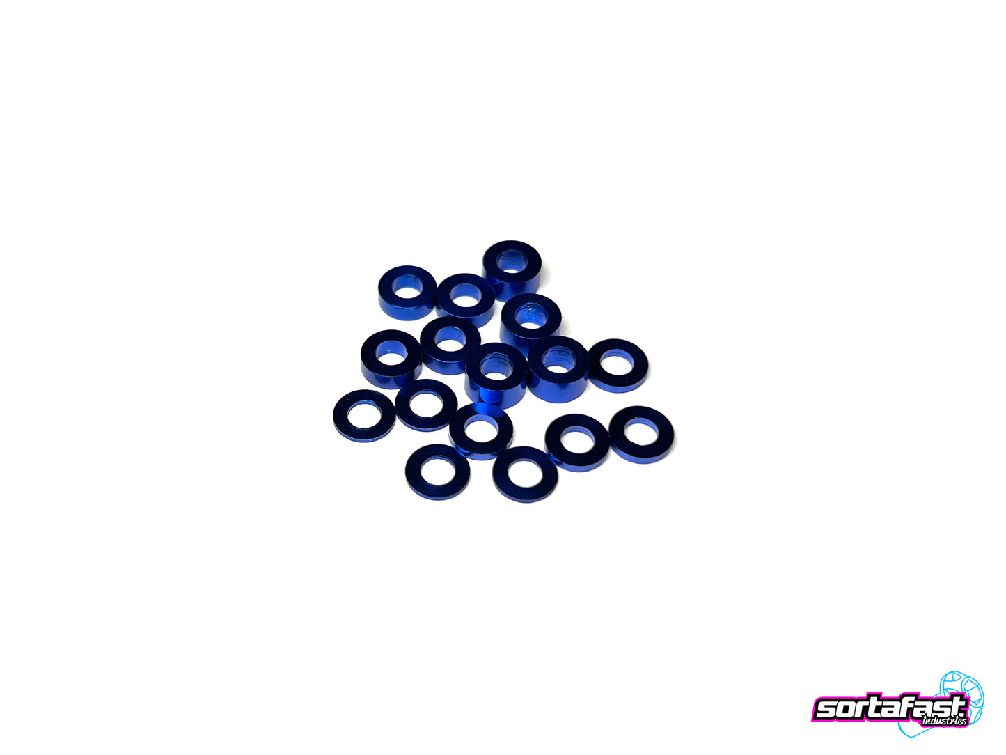 Blue 3x6 assorted shims