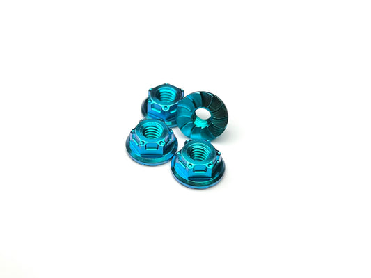 Hexcix M4 wheel nut - Turquoise