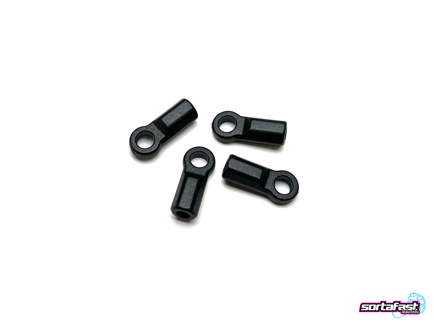 4.3mm rod end - 4pk