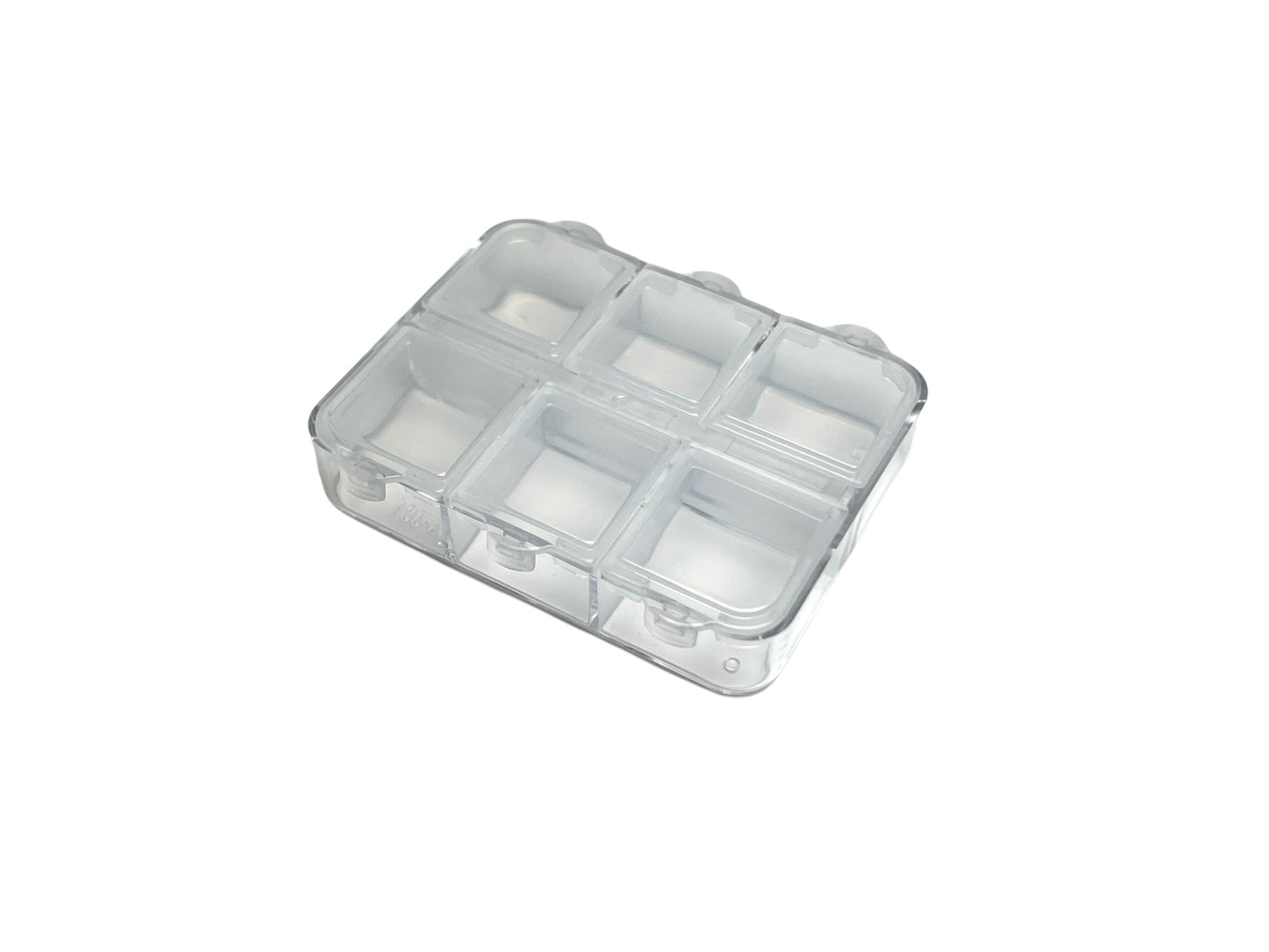 Mini 6 compartment storage box