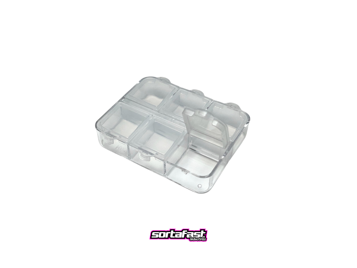 Mini 6 compartment storage box