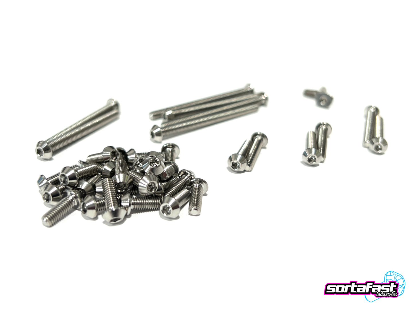 Sortafast Titanium Screw Kit - Vanquish VRD Carbon (Chassis Only)