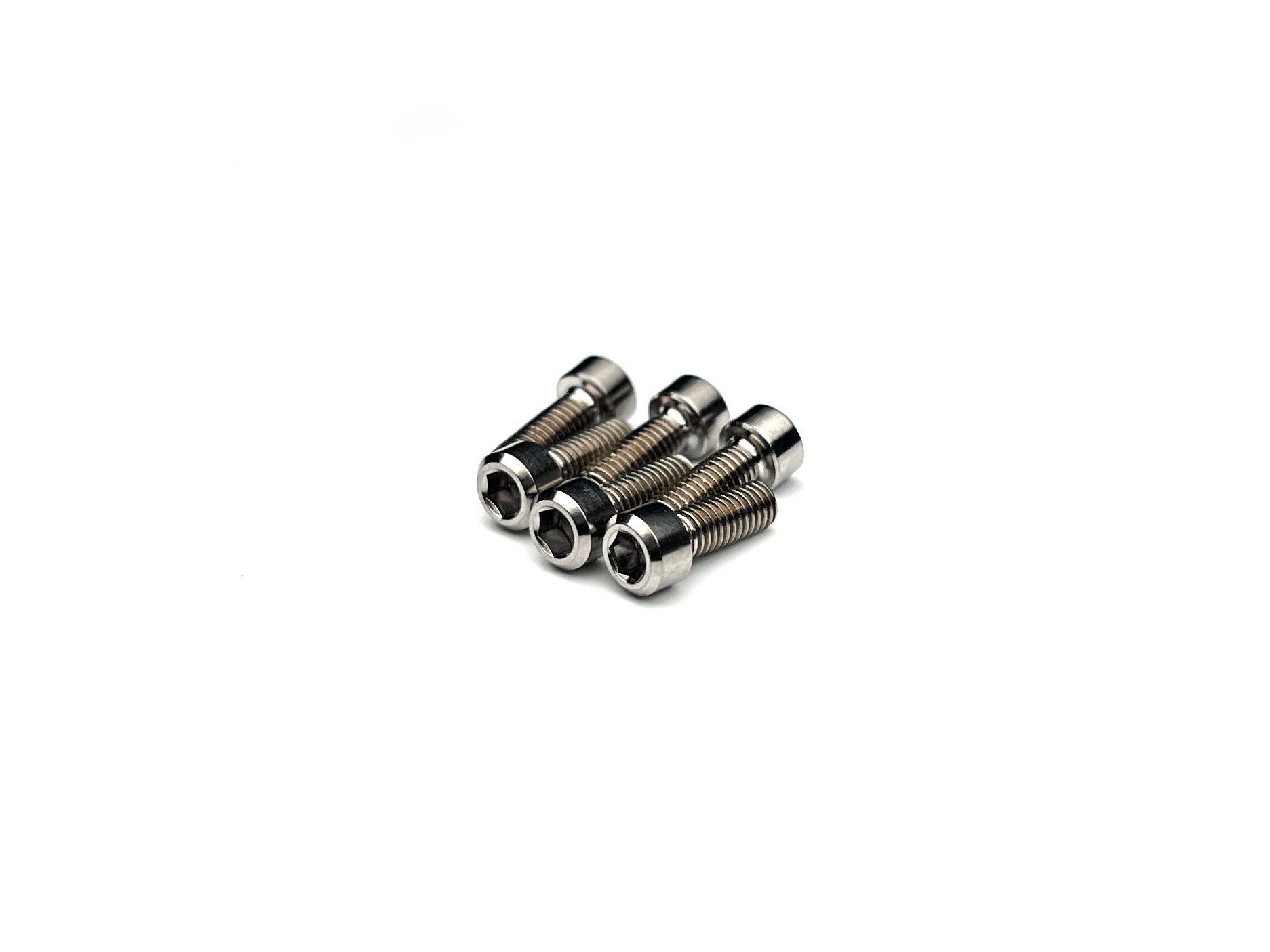 Titanium pan car wheel screws - 6pcs