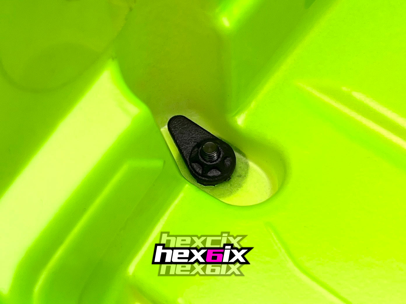 Sortafast nylon M3 wing nuts