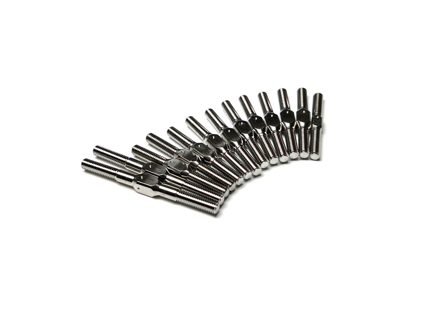Sortafast titanium turnbuckle kit for the XRAY X4'25 touring car.