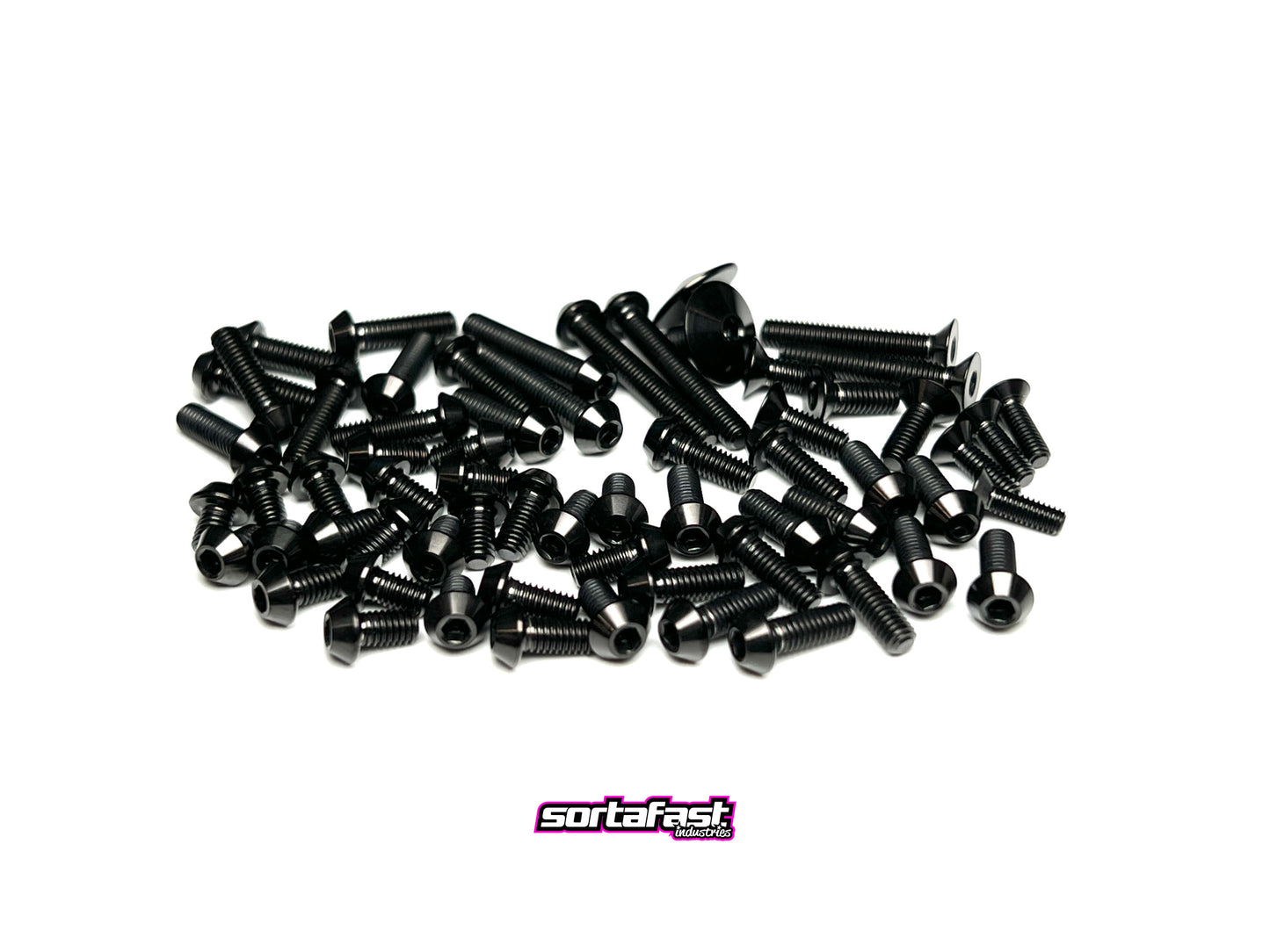 X4 '25 Black titanium screw kit