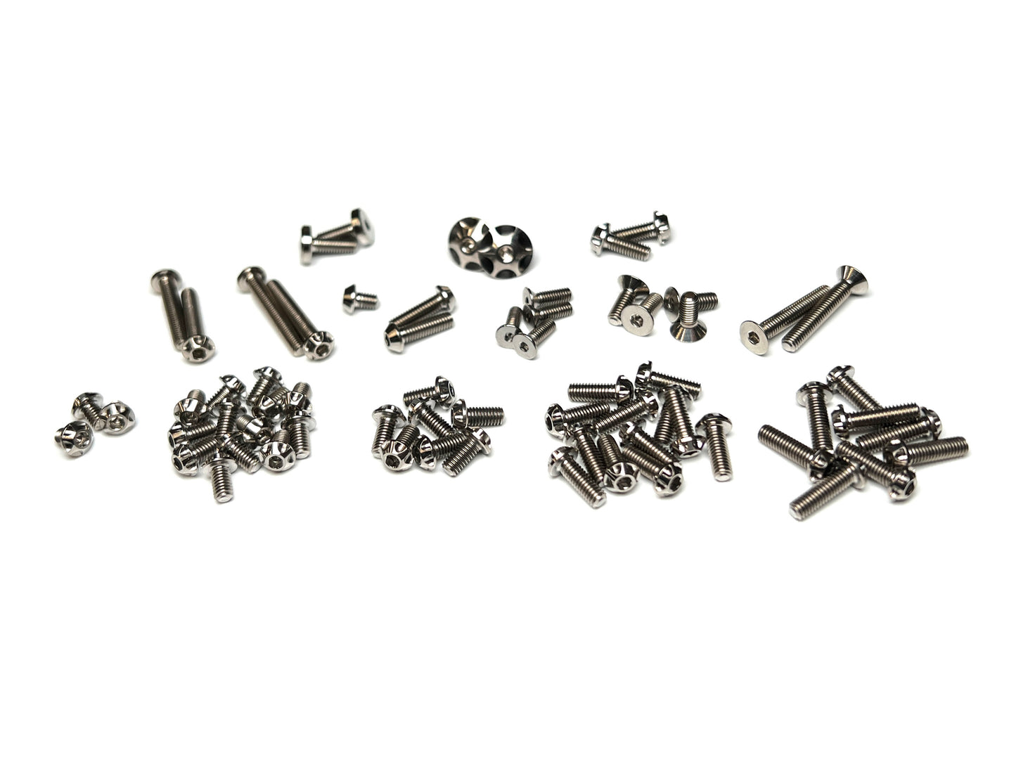 X4'25 Hexcix edition titanium screw kit