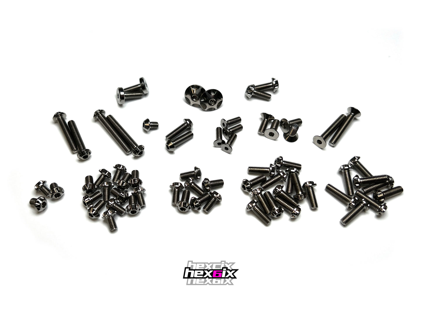 X4'25 Hexcix edition titanium screw kit