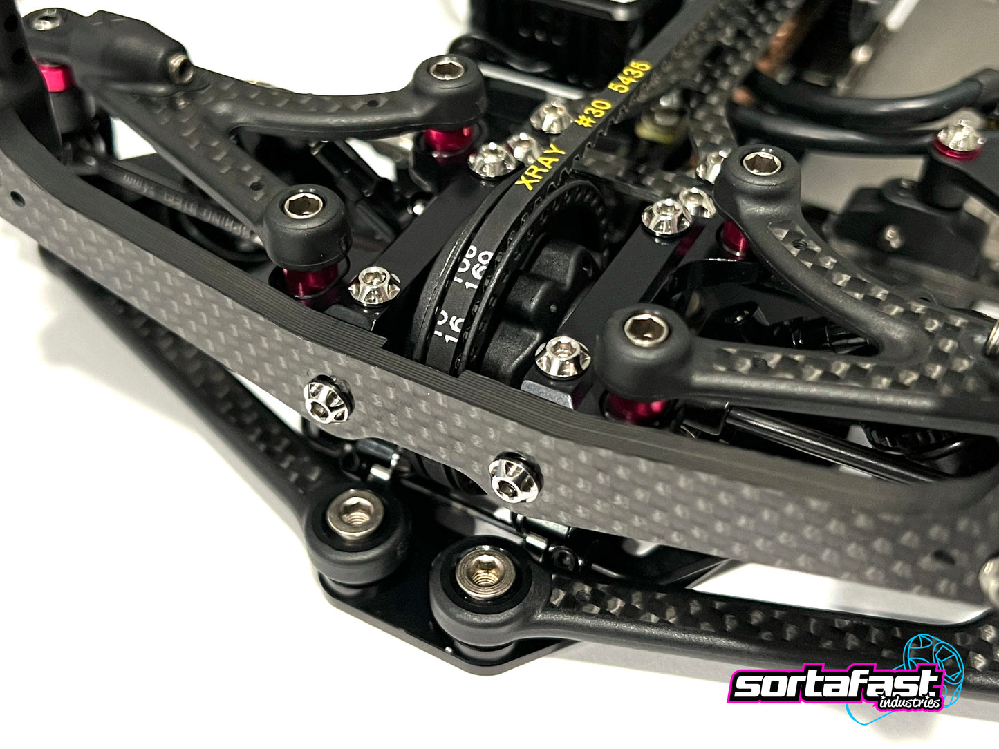 Sortafast Titanium Topside Screw Kit - XRAY X4 '24 - Hexcix Edition
