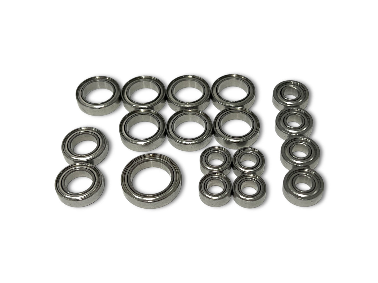 Sortafast 18pc hybrid ceramic bearing kit — XRAY XB4 Carpet Edition 2024–2026.