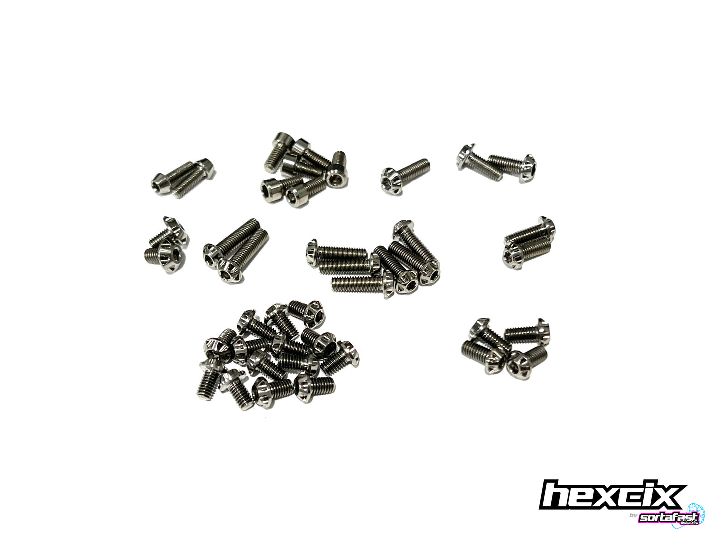Sortafast Titanium Topside Screw Kit - Awesomatix A12 - Hexcix Edition