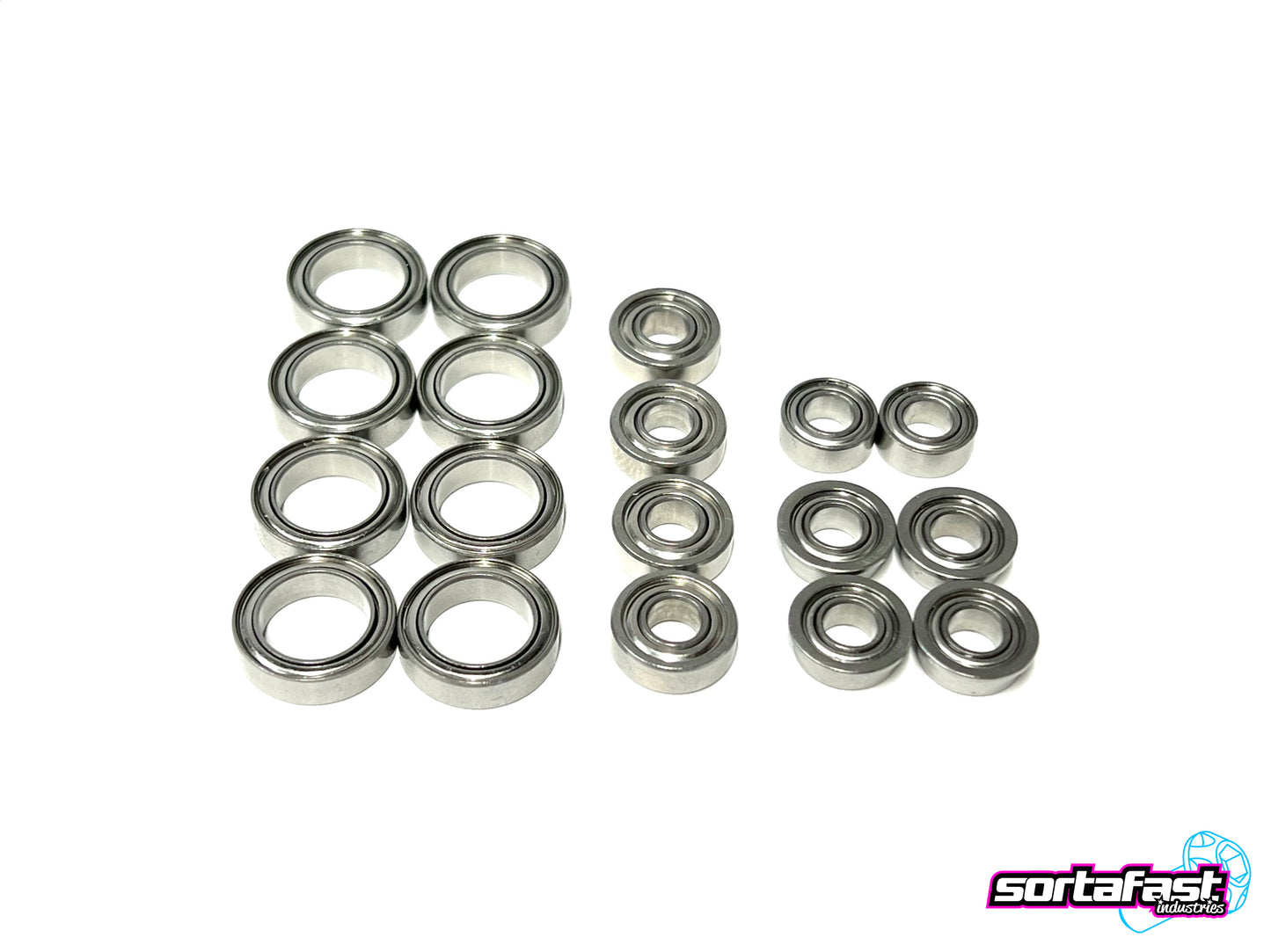 Sortafast Hybrid Ceramic Bearing Set - Team Associated RC10B74.2