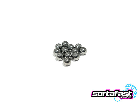 Sortafast 1/8th Inch Carbide Differential Balls - 12pk