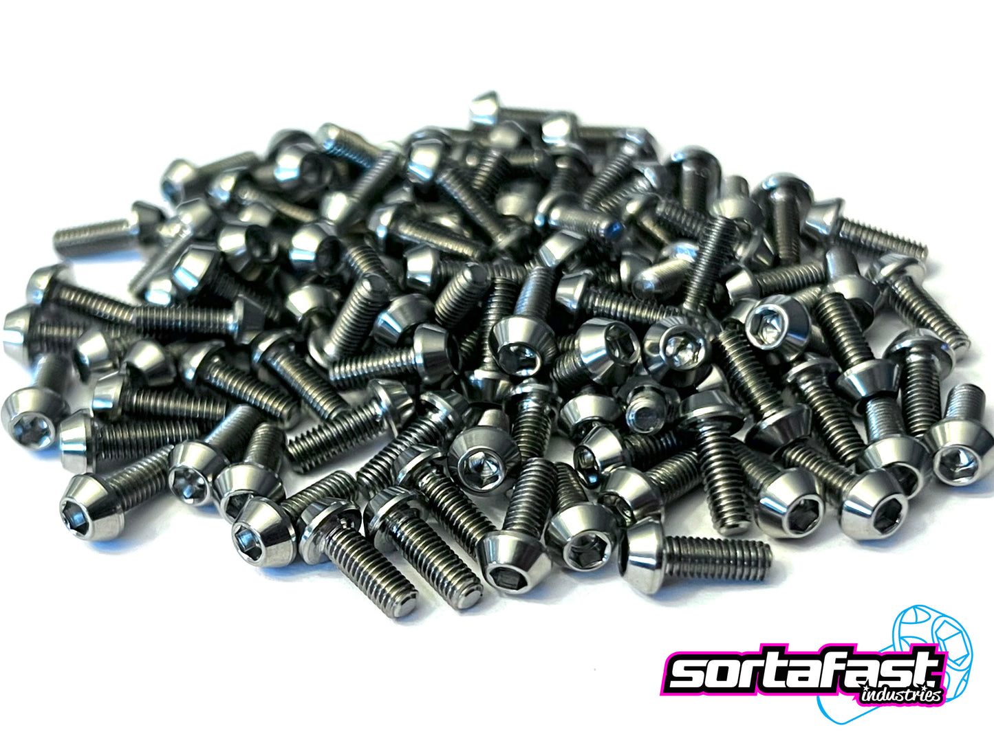 Sortafast Titanium Screws - Cap Head - 10pk (Metric)