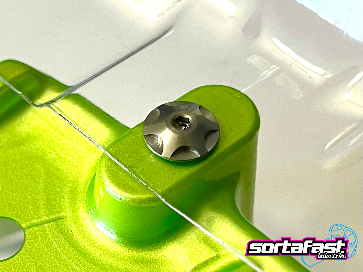 Titanium wing screw - Hexcix