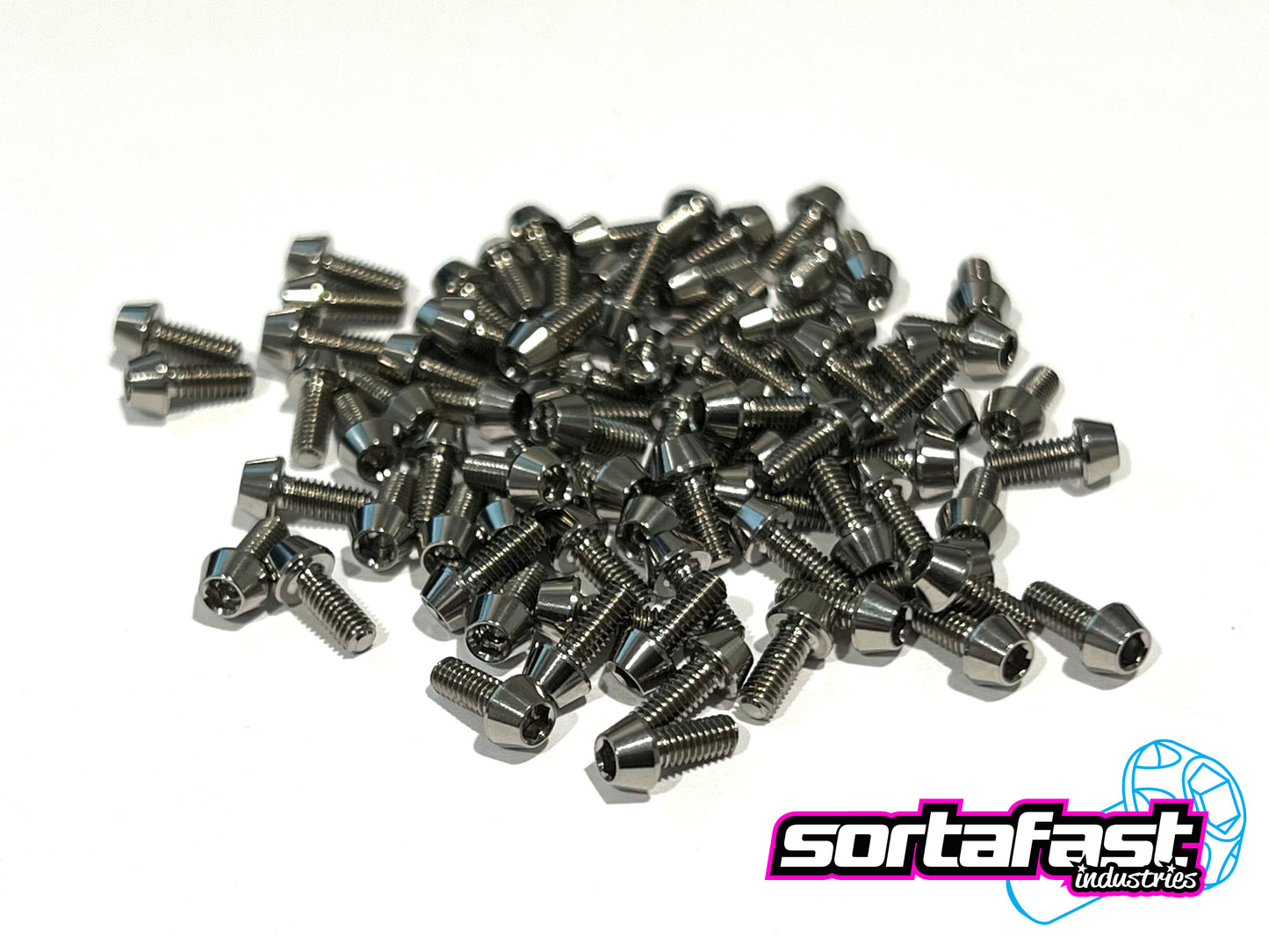 Sortafast Titanium Screws - Cap Head - 4pk (Metric)