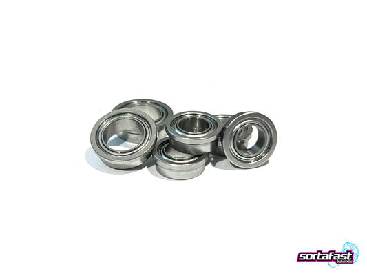 Sortafast Hybrid Ceramic Bearing Set - Pan Car 3/16ths Front Axle (6pc)