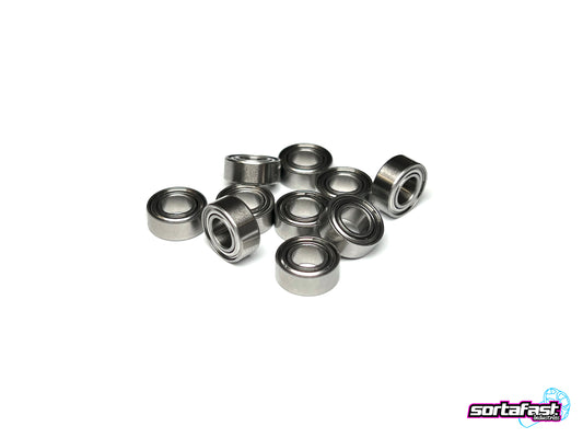 Sortafast Hybrid Ceramic Bearings - 5x10x4 Non Flanged (10pk)