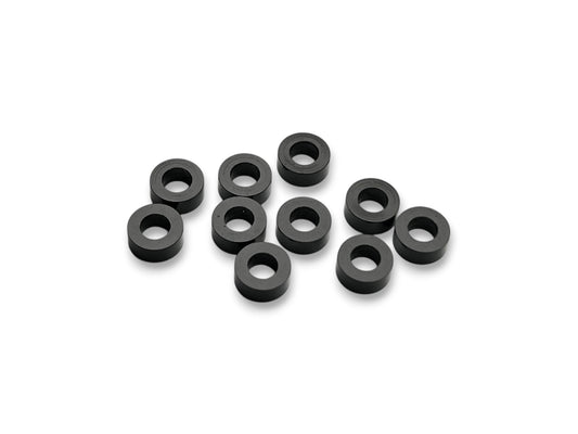 Sortafast 3x6x2.5mm aluminum shims - 10 pk black 