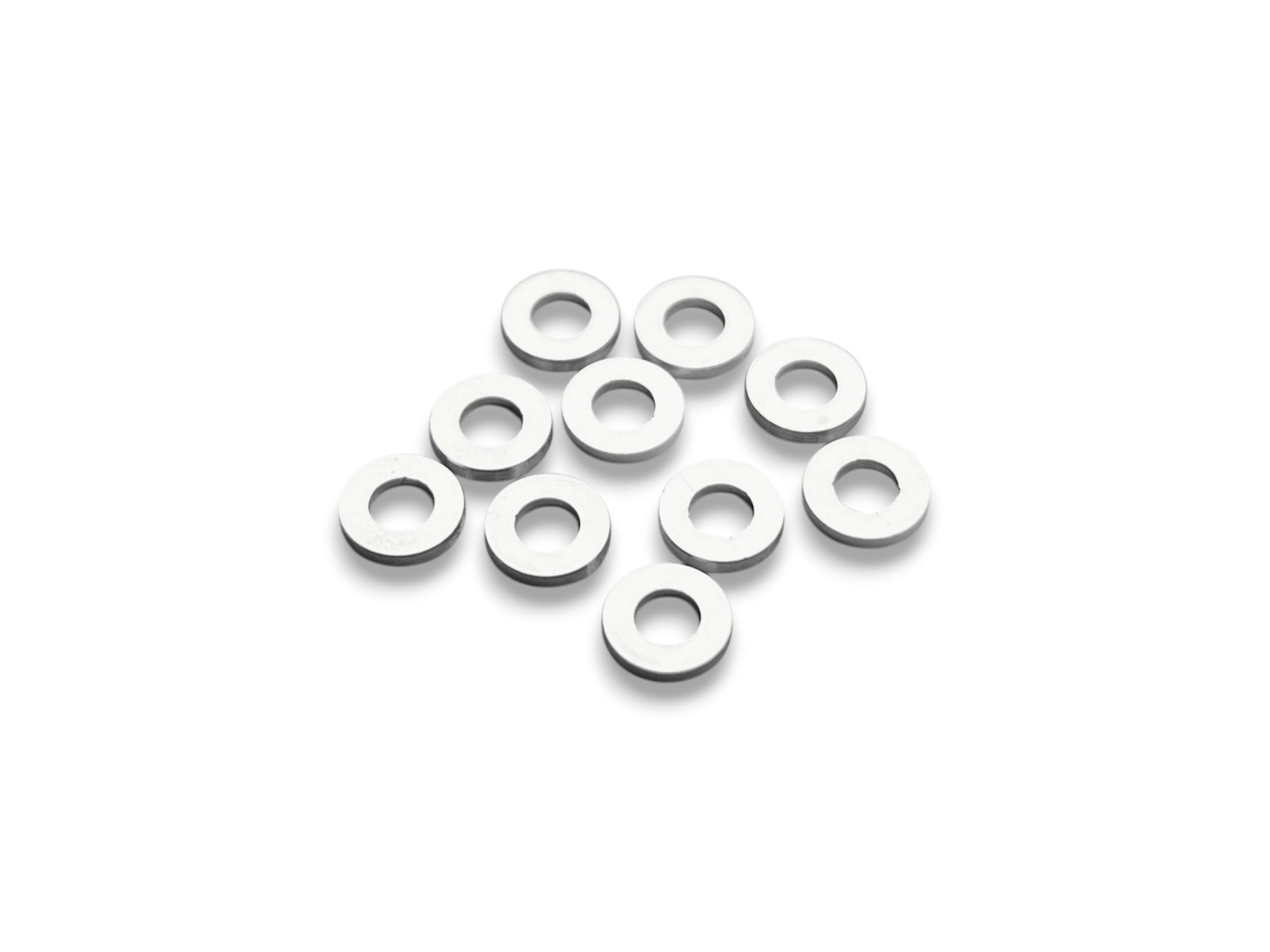 Sortafast 3x6x1.0mm Aluminum shims - natural silver 10pk