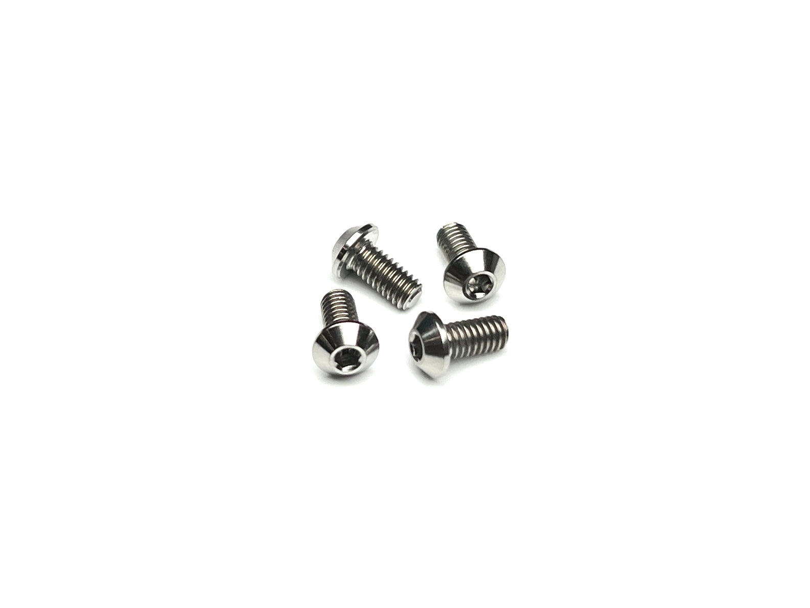 Sortafast titanium button head screws 2.5x5 4pk