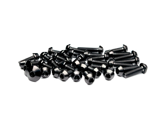 Sortafast black coated titanium screw kit - Awesomatix A12WC and A12X USA spec