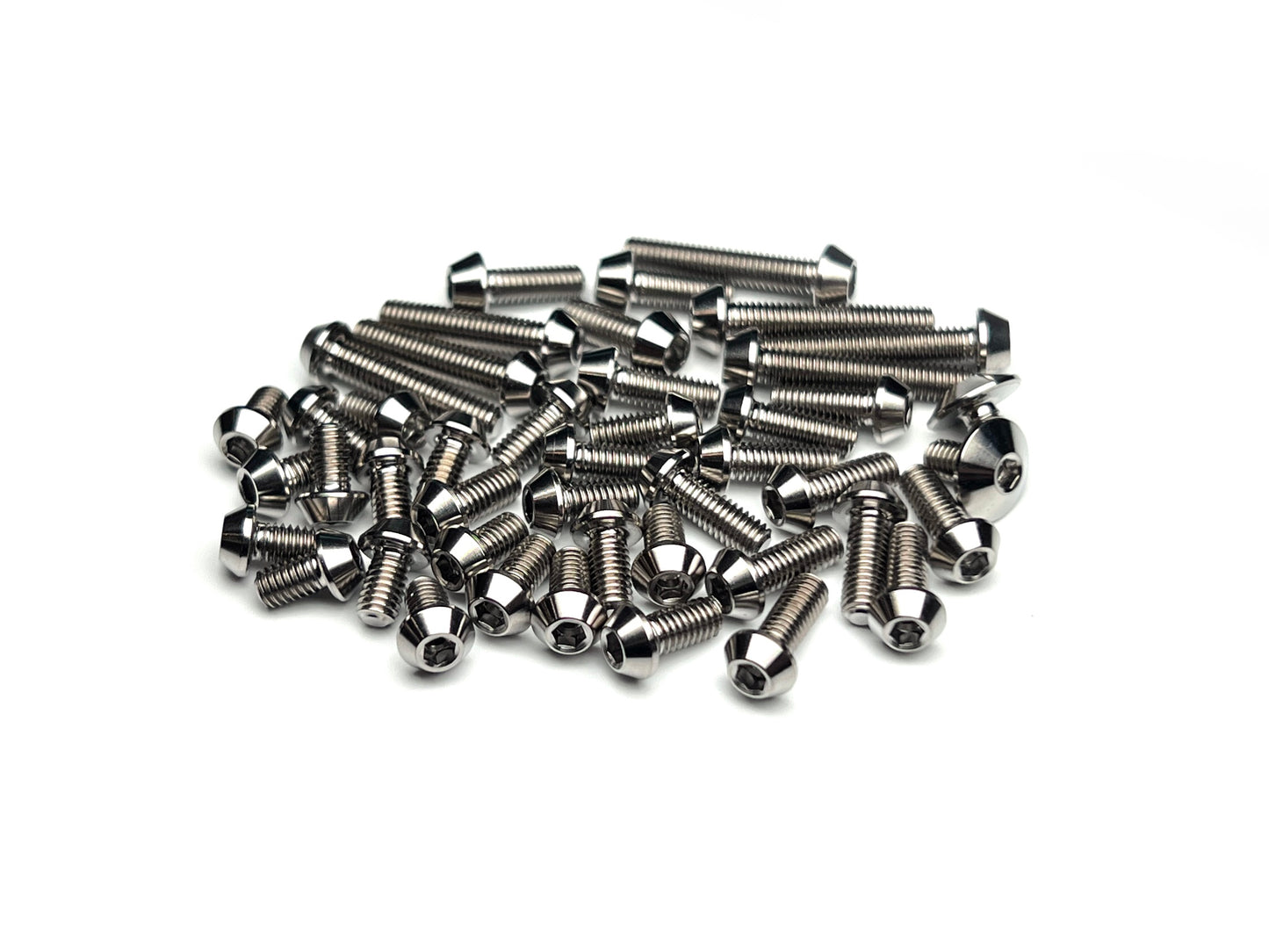 Sortafast titanium topside screw kit — 45pc for CRC F-Won F1 chassis