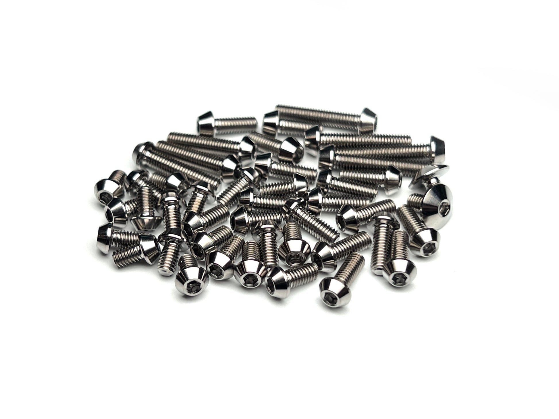 Sortafast titanium topside screw kit — 45pc for CRC F-Won F1 chassis