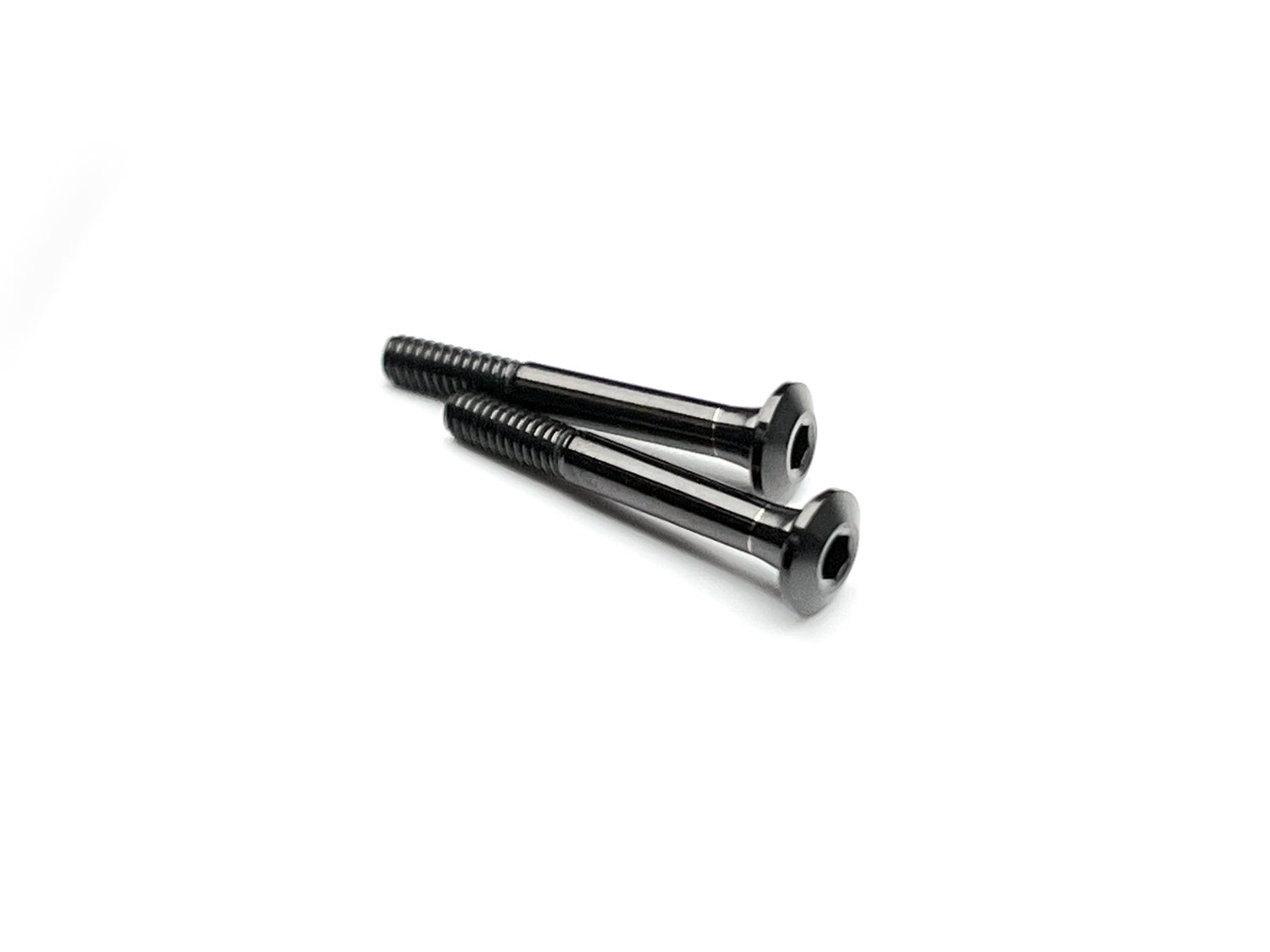 Sortafast titanium body stop screw - Stealth black PVD finish - for Cars that use M2 screws like the Awesomatix A800rr and the Mugen MTC3