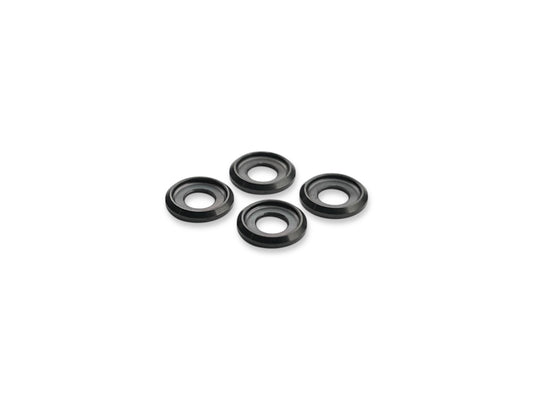 Sortafast black titanium M3 button washers