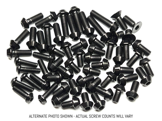 Sortafast Black titanium screw kit - Universal photo shown for visual